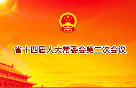 省十四屆人大常委會第二次會議