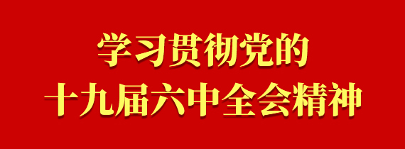 學(xué)習(xí)貫徹黨的十九屆六中全會(huì)精神