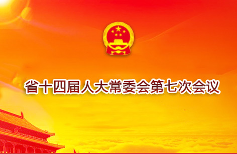 省十四屆人大常委會第七次會議